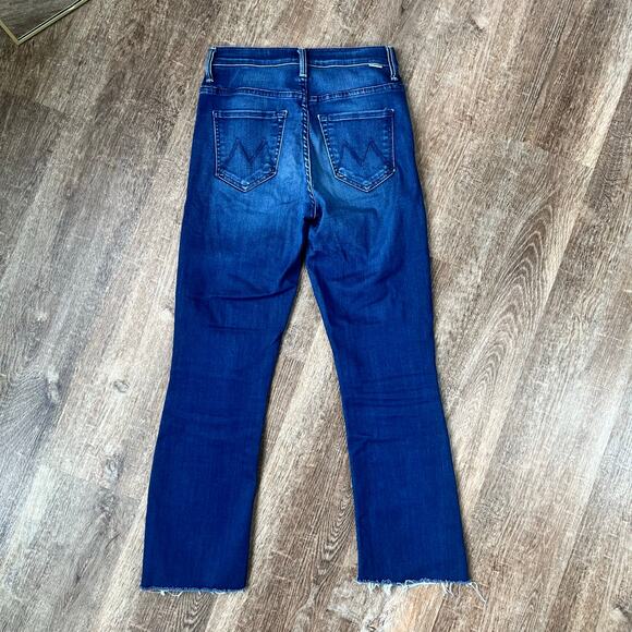 Mother the insider crop step fray jeans - Picture 3 of 6